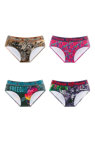 4 Slips - Roze en Paars