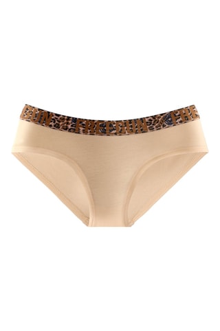 3 Slips Bestial - Zwart, roze en beige