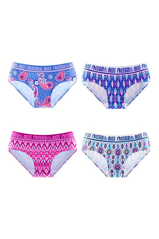 4 Slips - Roze en Wit