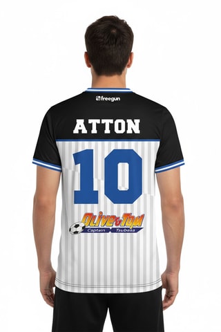 Voetbalshirt Tsubasa Ozora Olive et Tom - Wit