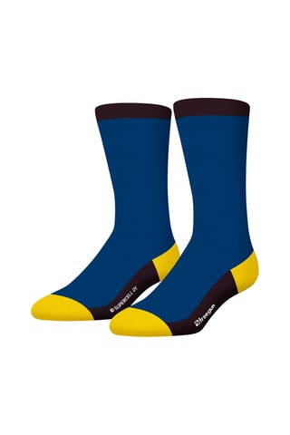 4 Paar Sokken - Blauw