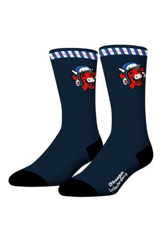 4 Paar Sokken La Vache qui rit - Rood