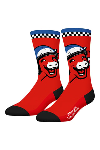 4 Paar Sokken La Vache qui rit - Rood