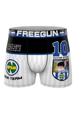 3 boxers Olive en Tom - Blauw