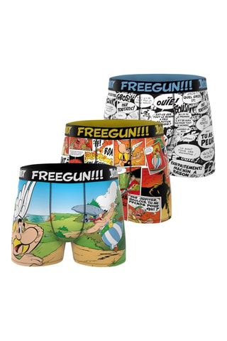 3 boxers Asterix - Multicolore