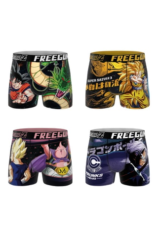 4 boxers Dragon Ball Z  - Noir