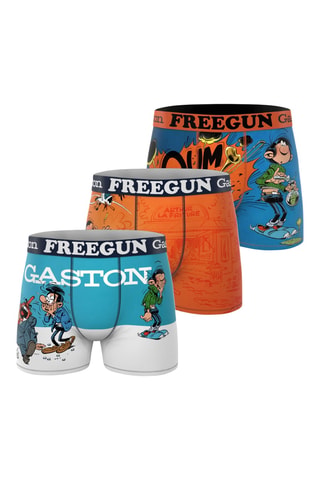 3 boxers Lucky Luke - Blauw
