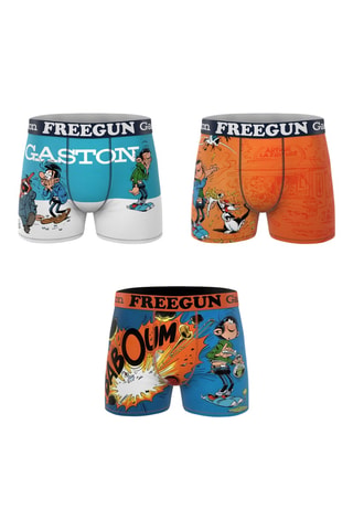 3 boxers Lucky Luke - Blauw