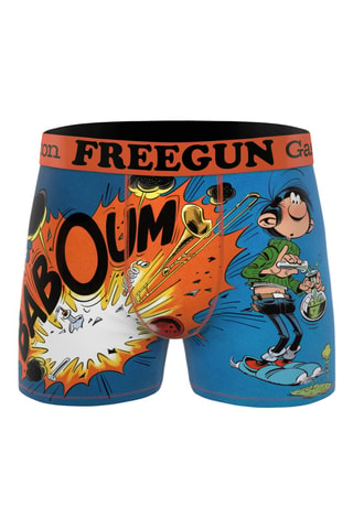 3 boxers Lucky Luke - Blauw