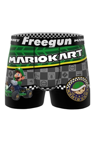 3 boxers Super Mario Kart - Zwart