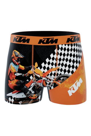 4 boxers Cross KTM - Oranje