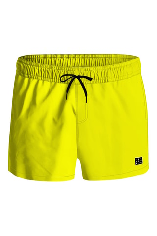 Short de bain - Jaune fluo
