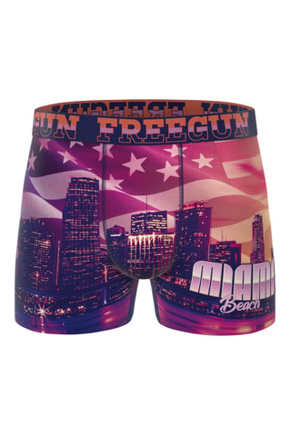 3 boxers This is America - Bleu