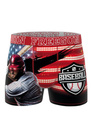 3 boxers This is America - Rouge