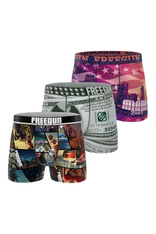 3 boxers This is America - Violet