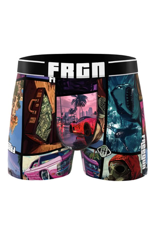 3 boxers Gaming - Noir