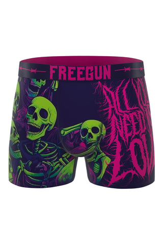 4 boxers Heavy Rock - Noir