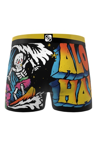5 boxers Retro Summer - Noir