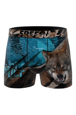 5 boxers Wild Animals - Noir