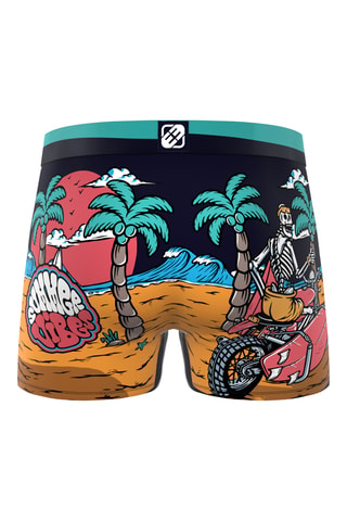3 boxers Retro Summer - Zwart