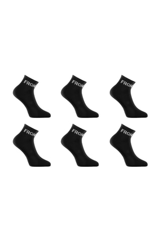 6 Paar Sokken - Zwart