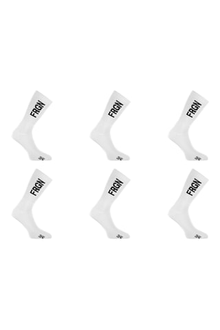 6 Paar Sokken - Wit