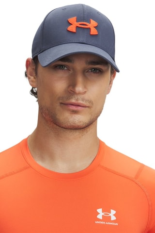 Casquette - Gris foncé et orange