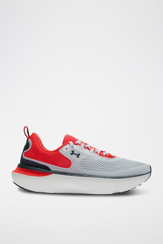 Chaussures de running Infinite - Gris clair et rouge