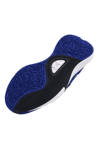 Chaussures de basketball en cuir Lockdown - Bleu marine