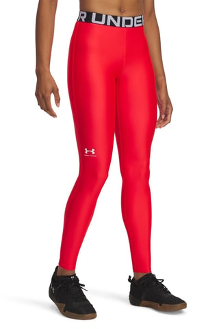 Legging d’entrainement taille haute Heatgear - Rouge