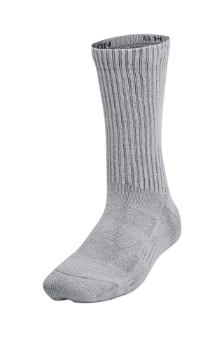 6 paires de chaussettes Training Cotton - Noir et gris