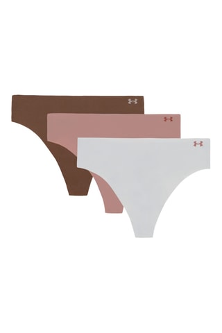 3 strings - Gris, marron et rose