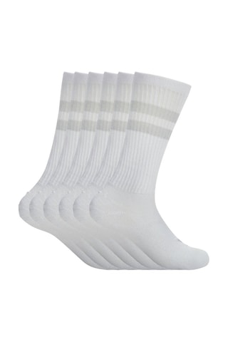 6 paires de chaussettes Essential - Blanc