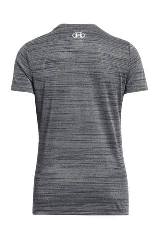 T-shirt d’entraînement Tech Tiger SSC - Noir chiné - Under Armour