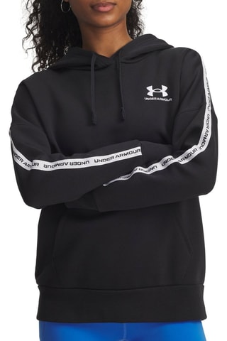 Sweat polaire à capuche Icon Fleece - Noir
