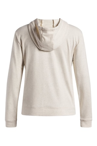Sweat polaire à capuche Rival - Beige clair chiné