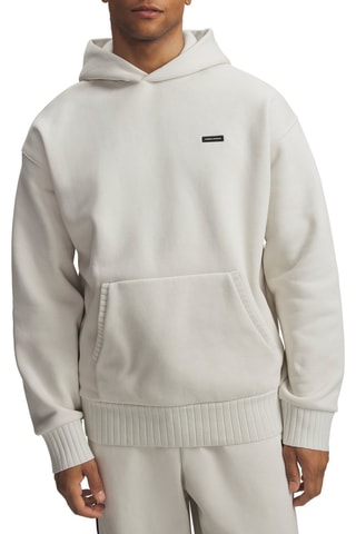 Sweat polaire à capuche Icon - Blanc