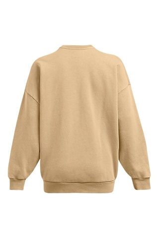 Sweat oversize polaire Icon - Beige