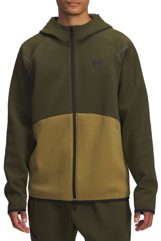Sweat polaire à capuche Unstoppable - Kaki