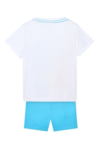 T-shirt en Short   - Wit