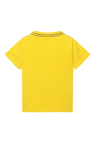 T-shirt  - Geel