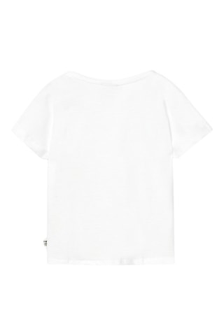 T-shirt  - Wit en multicolor