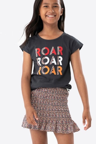 Rok met Ruches  - Multicolor