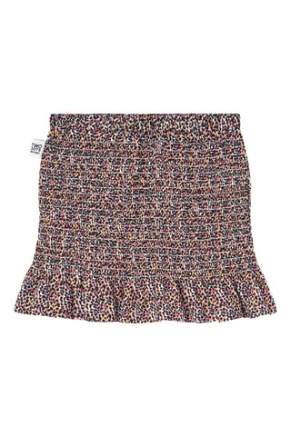 Rok met Ruches  - Multicolor