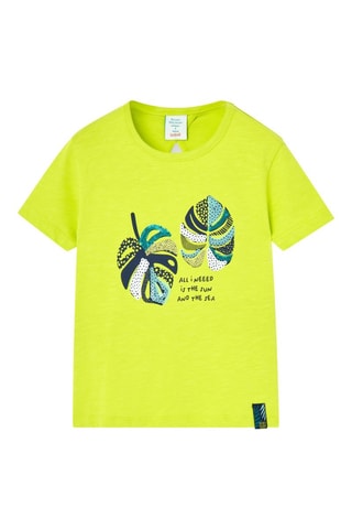 T-shirt  - Lichtgroen
