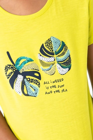 T-shirt  - Lichtgroen