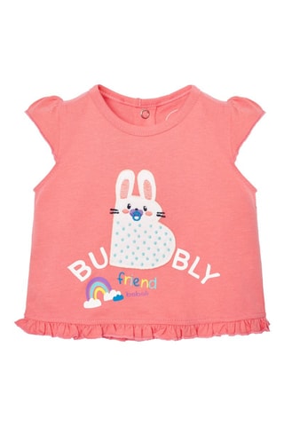 Top en Short - Wit en roze