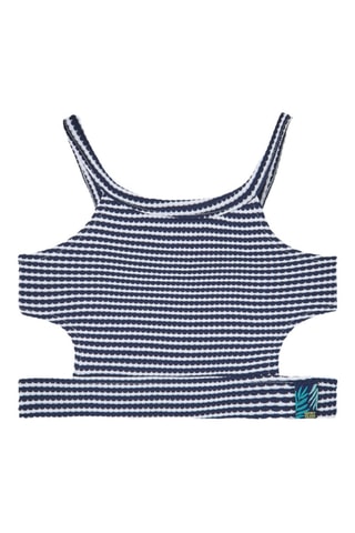 Mouwloze Top - Marineblauw