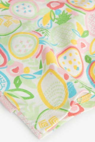 T-shirt  - Wit en multicolor