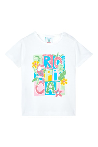 T-shirt en Short  - Wit